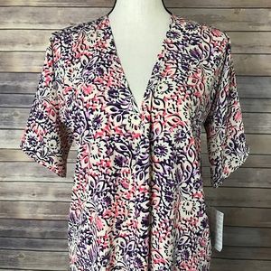 {LuLaRoe} Floral Bianka Size 3 NWT fits XS Woman
